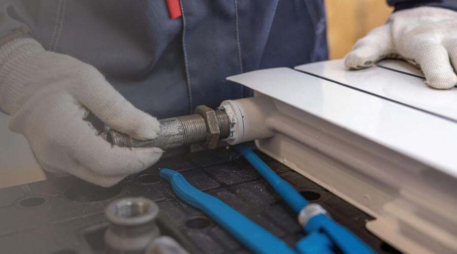 Expert burst pipe repair services in Caspian, MI